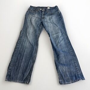 Levis 505 Jeans Womens 12 Mis Blue Lower Rise Straight Leg Denim